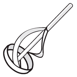 Мешалка №1 (Насадка на дрель для перемешивания красок и грунтовок)